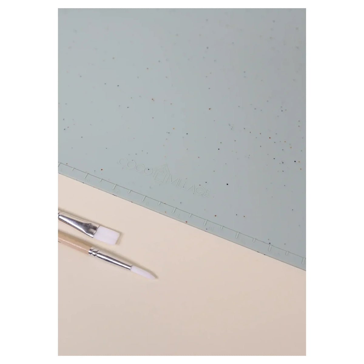 Art Painting Silicone Placemat Seafoam