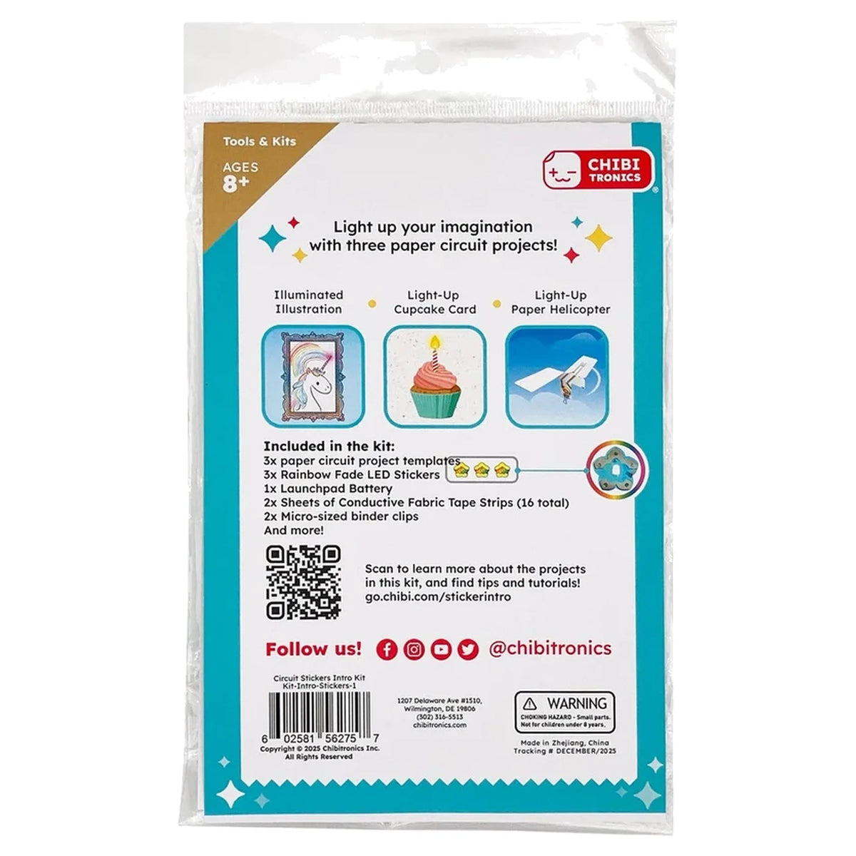 Circuit Stickers Intro Kit: Paper Circuits LEVEL 2