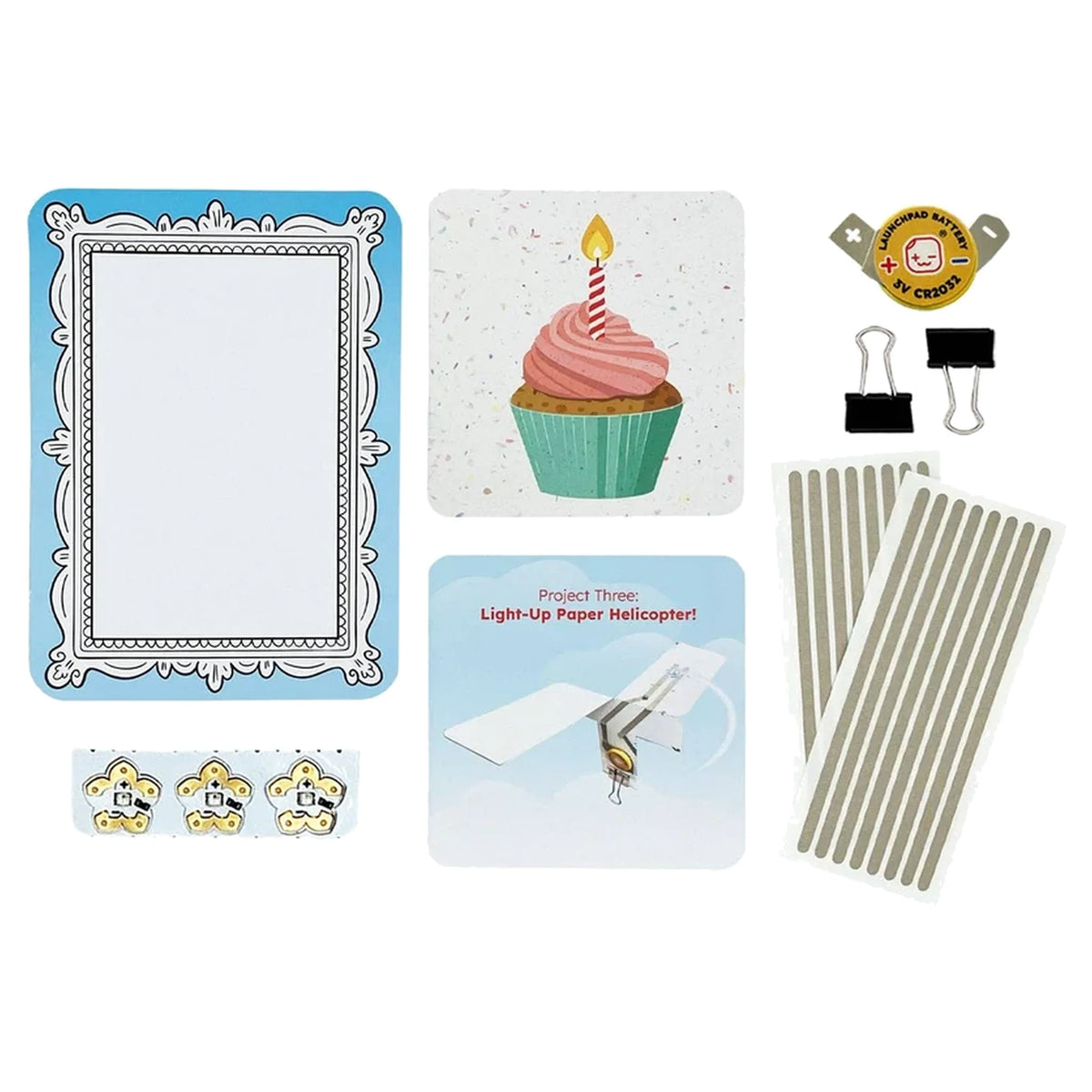 Circuit Stickers Intro Kit: Paper Circuits LEVEL 2