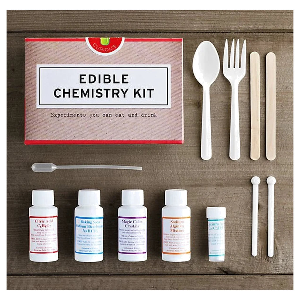 Edible Chemistry Kit |
Science Experiments You Can Eat