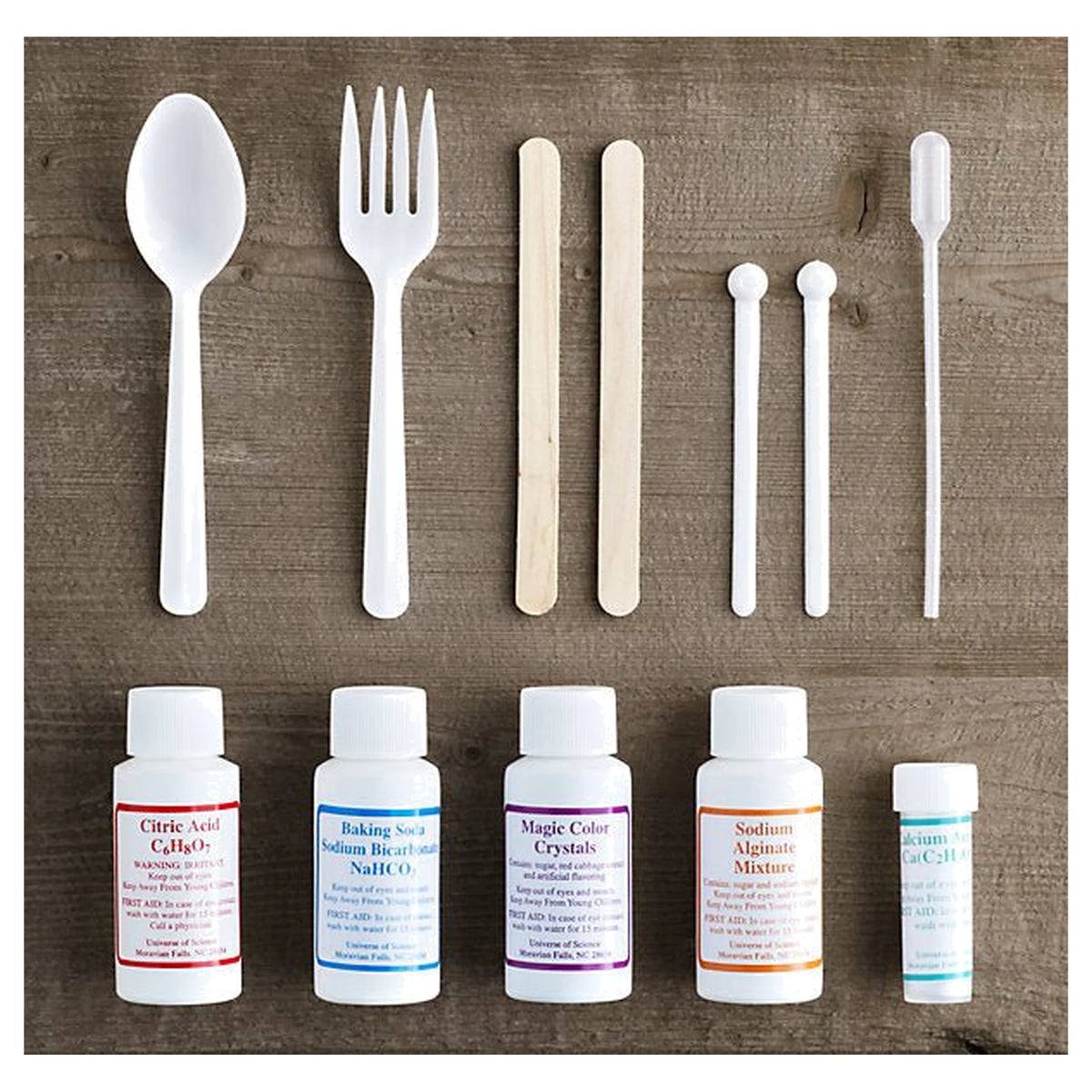Edible Chemistry Kit |
Science Experiments You Can Eat