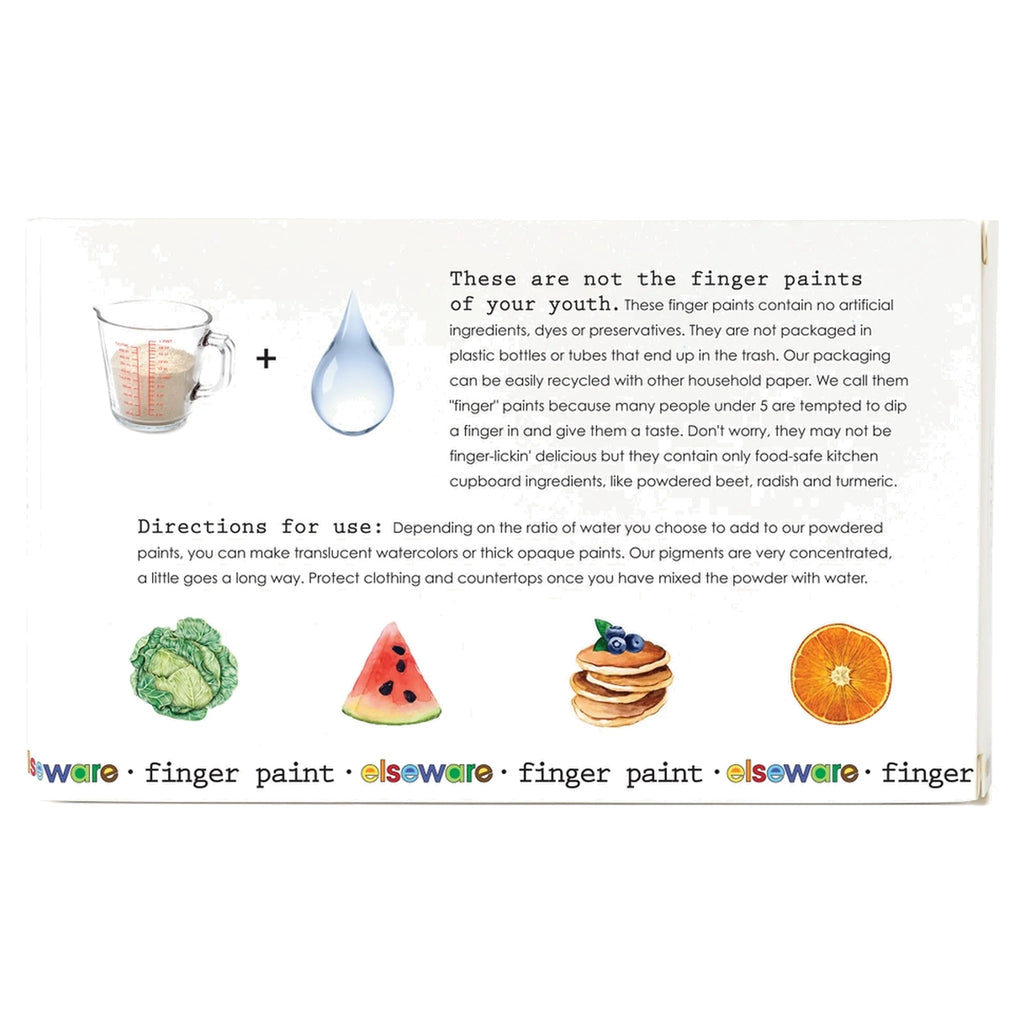 Finger Paint - Long Lasting, Shelf Stable, Non-Toxic