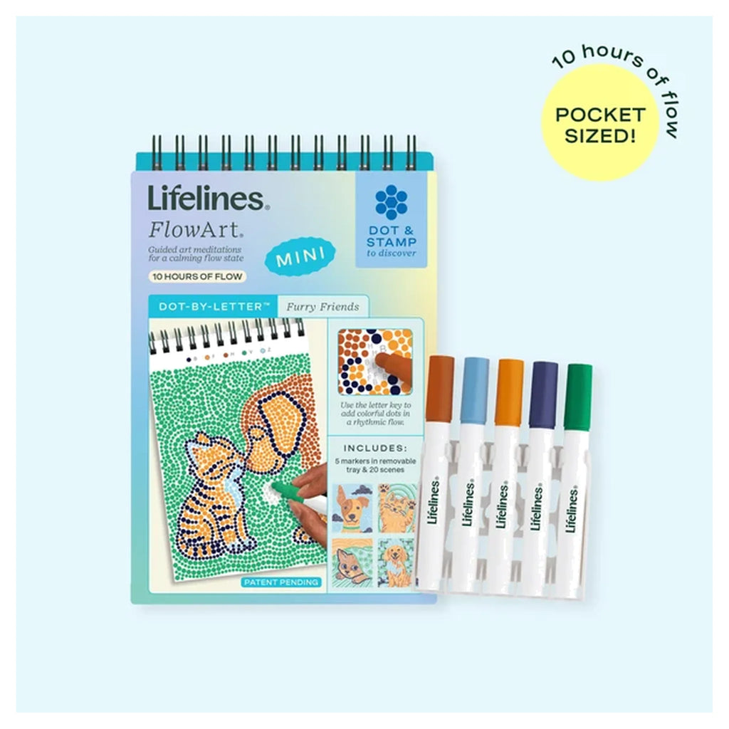 FlowArt® Mini - Dot-by-Letter Furry Friends