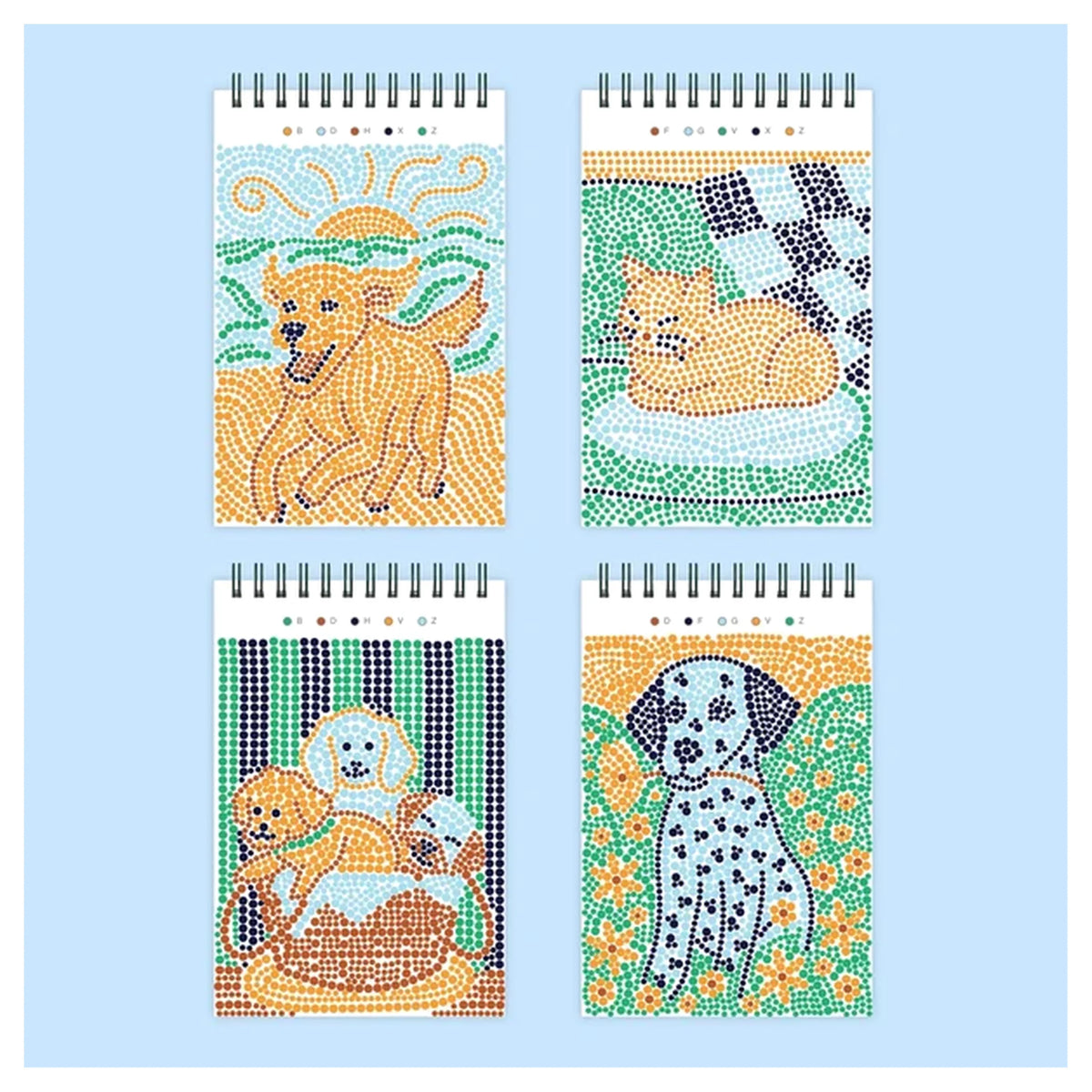 FlowArt® Mini - Dot-by-Letter Furry Friends