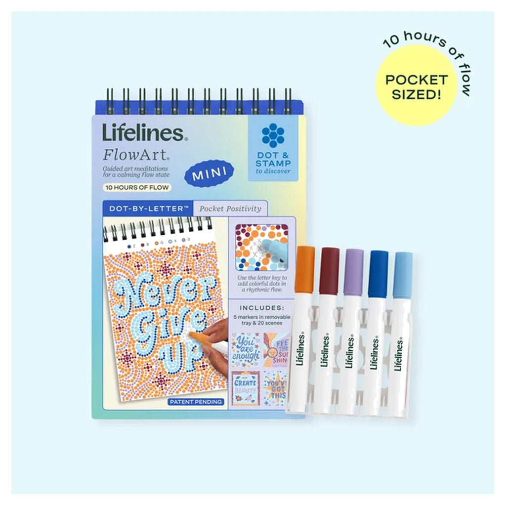 FlowArt® Mini - Dot-by-Letter Pocket Positivity