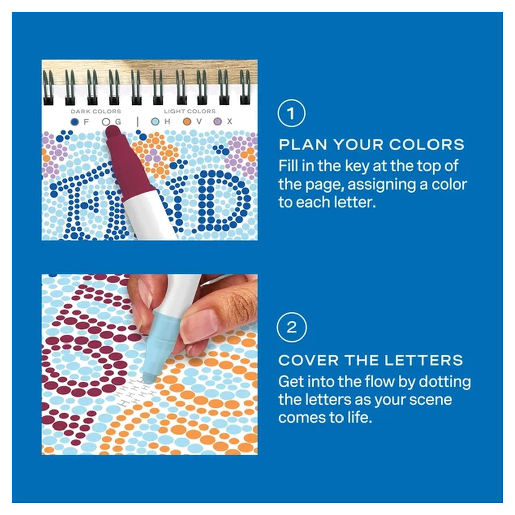 FlowArt® Mini - Dot-by-Letter Pocket Positivity