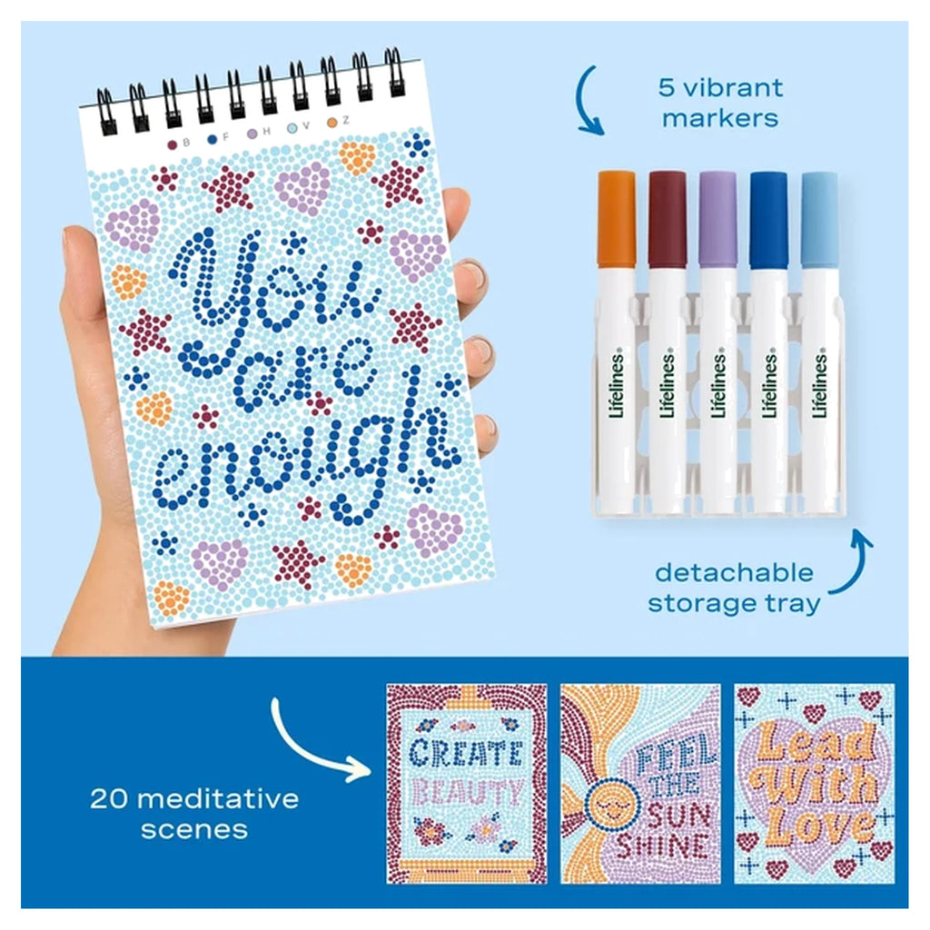 FlowArt® Mini - Dot-by-Letter Pocket Positivity