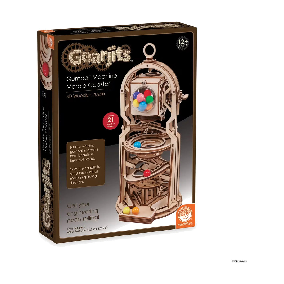 Gearjits Gumball Machine Marble Coaster