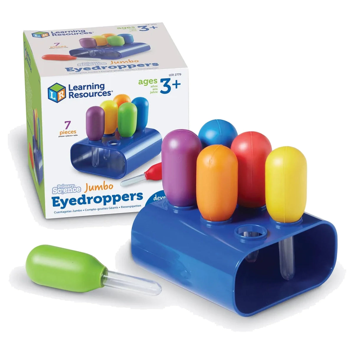 Primary Science®Jumbo Eyedroppers with Stand