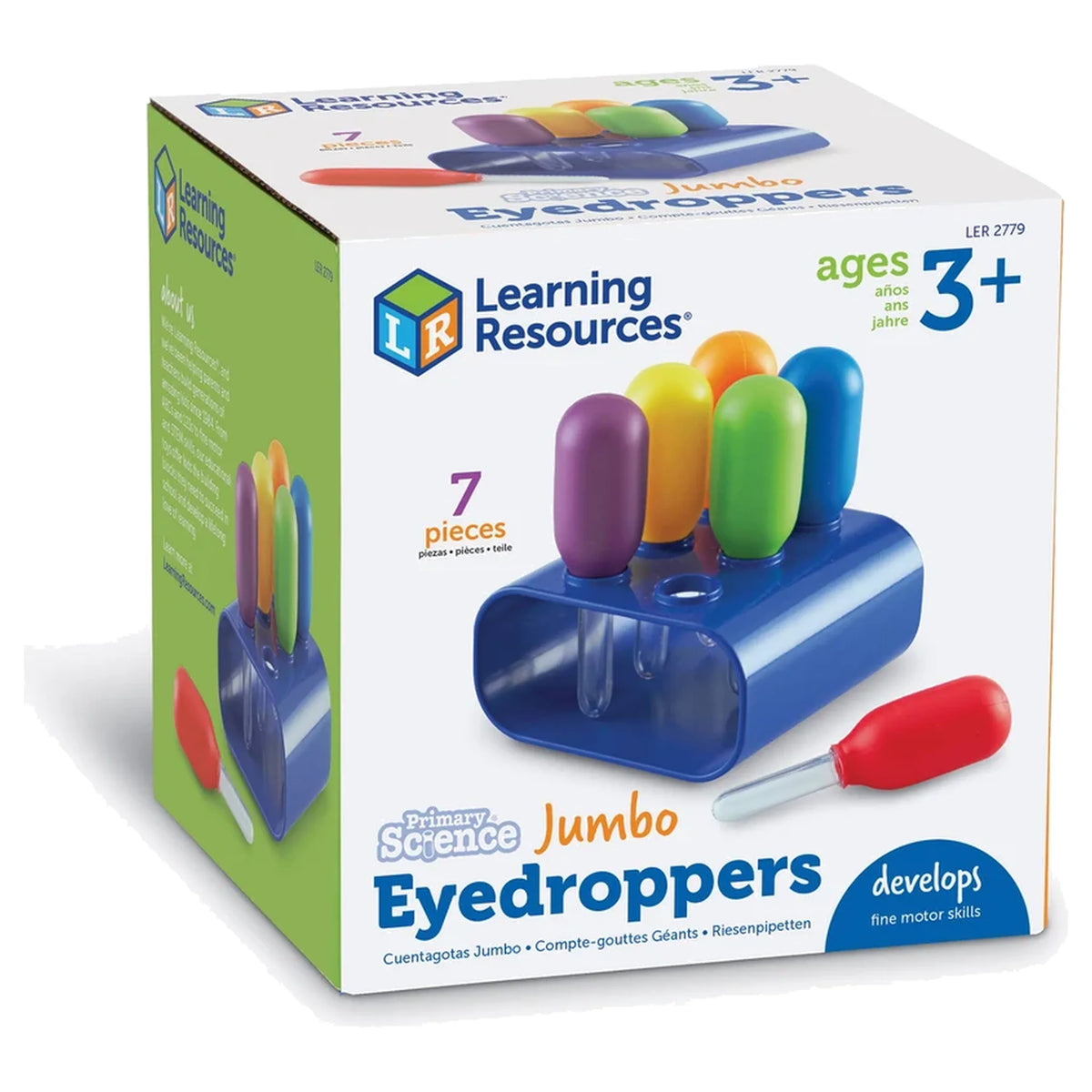 Primary Science®Jumbo Eyedroppers with Stand