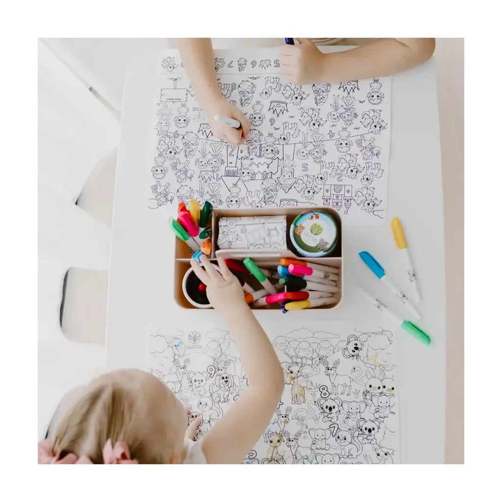 Silicone Colouring Mat - Seek N Spot Under the Sea