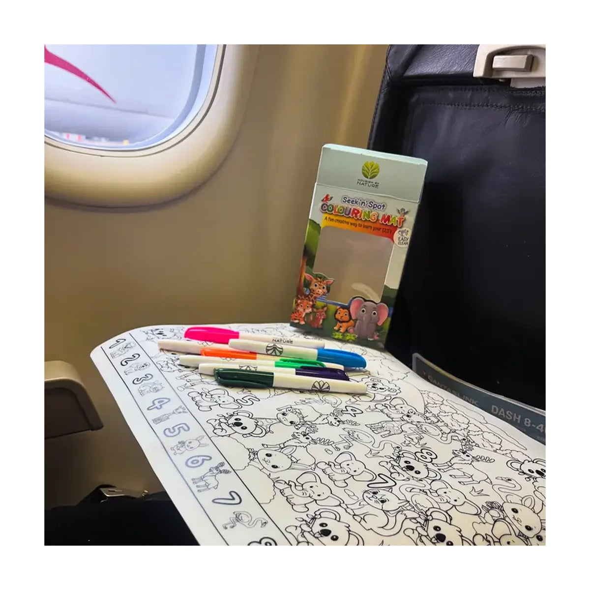 Silicone Colouring Mat - Seek N Spot Under the Sea
