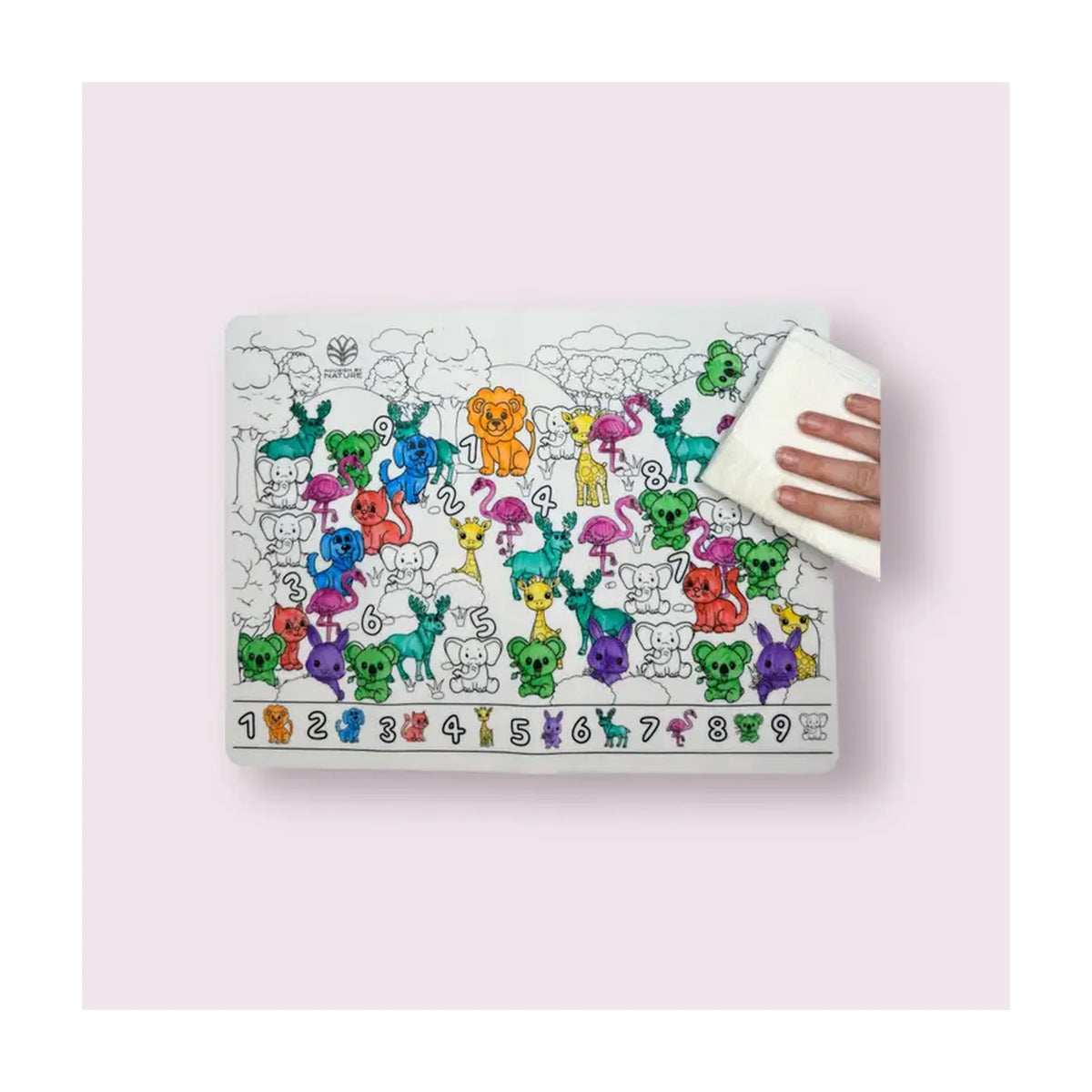 Silicone Colouring Mat - Seek N Spot Under the Sea