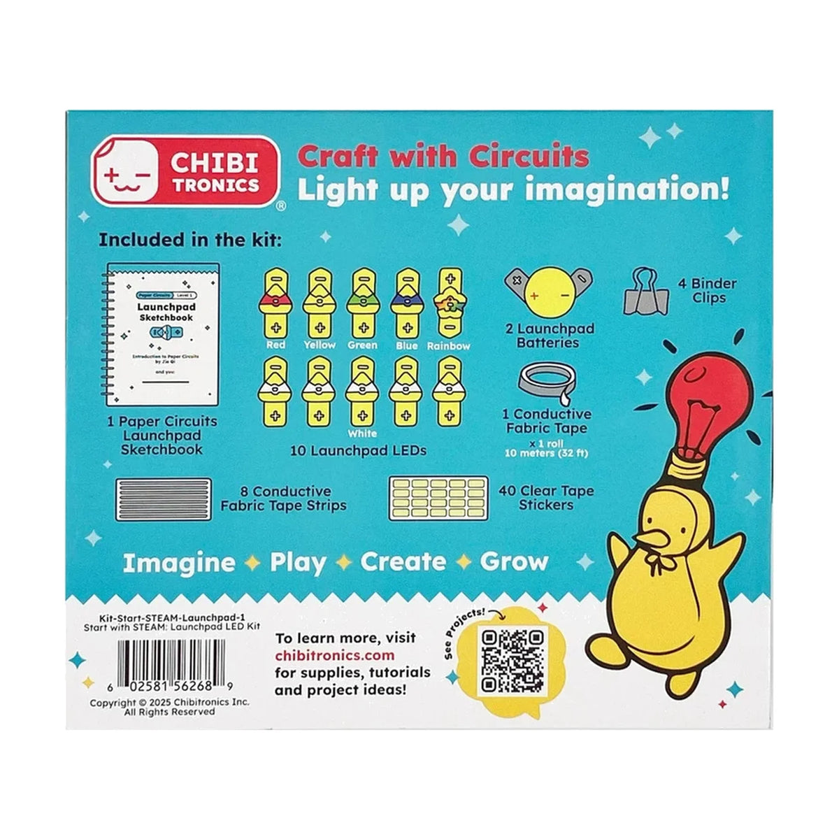 Start with STEAM: Launchpad LEDs Kit - LEVEL 1