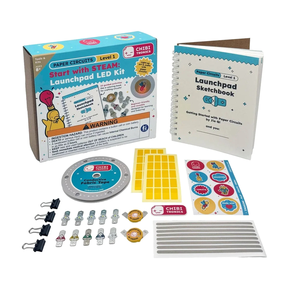 Start with STEAM: Launchpad LEDs Kit - LEVEL 1