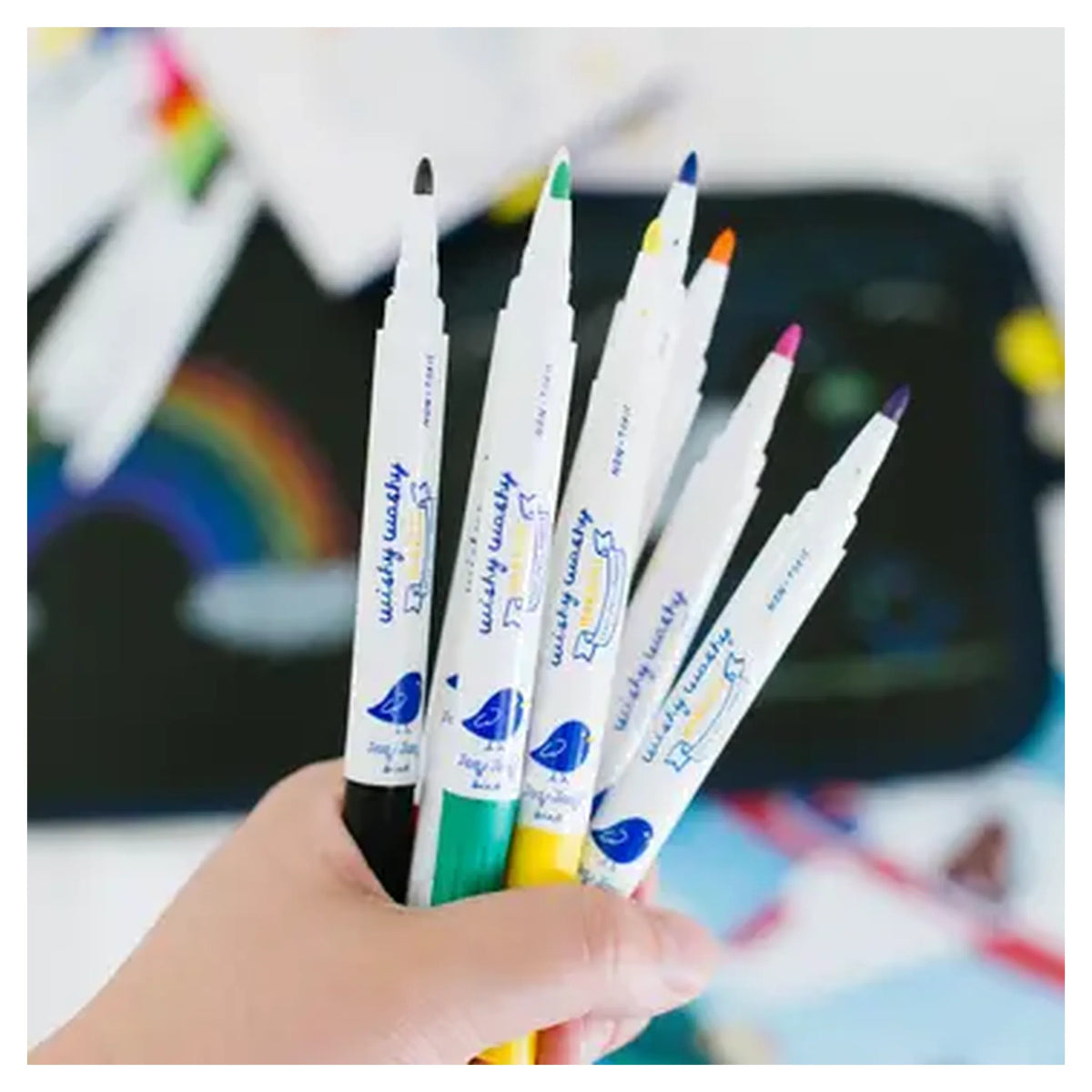 Wishy Washy Markers MINI - Set of 12 Assorted Colors