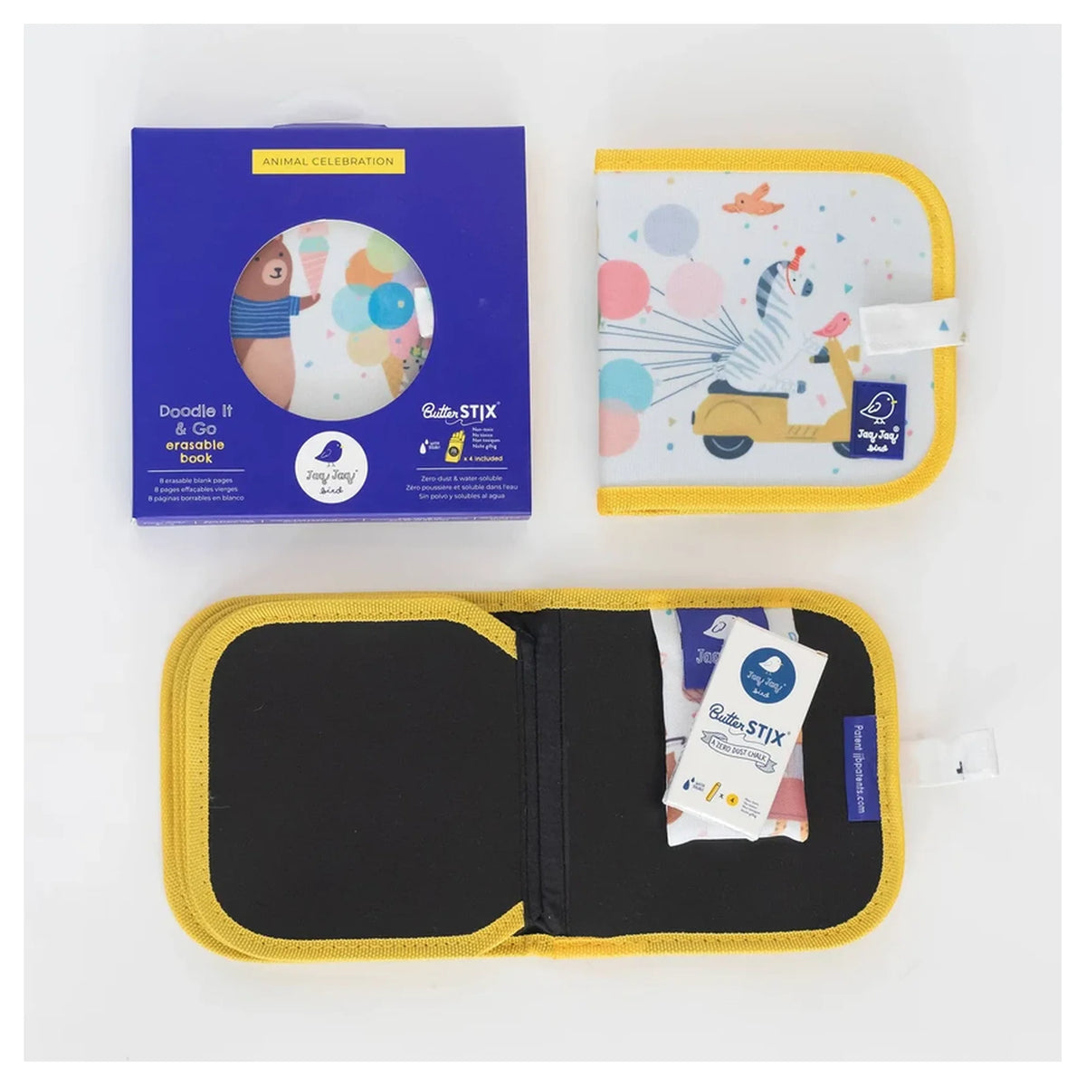 Zebra Mini Erasable & Reusable Book
