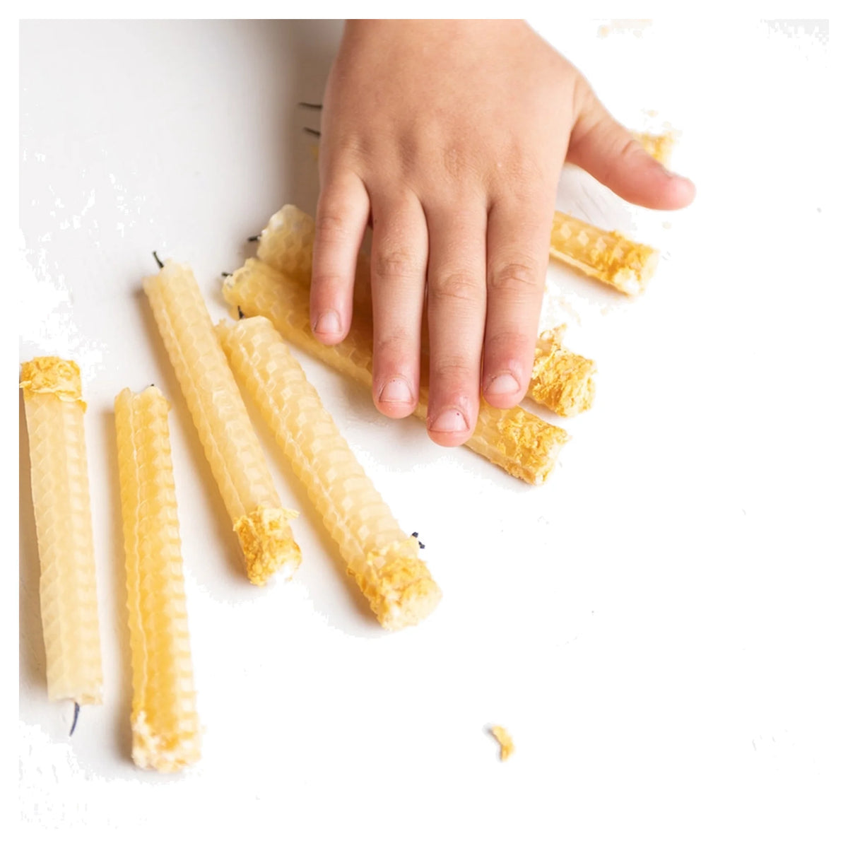 All-Natural Beeswax, Kid-Safe DIY Candle Making Kit