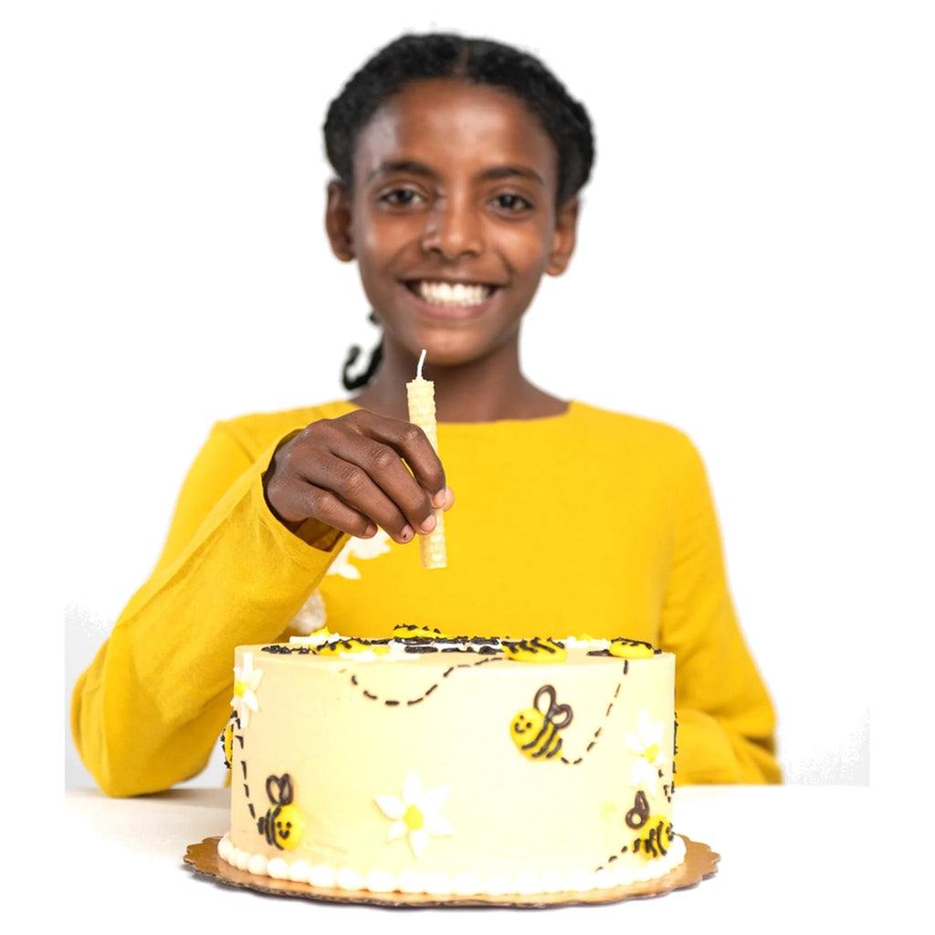 All-Natural Beeswax, Kid-Safe DIY Candle Making Kit
