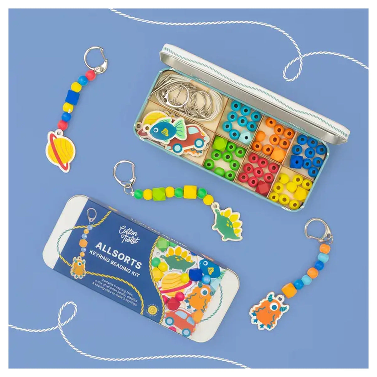 Allsorts Keyring Making Kit