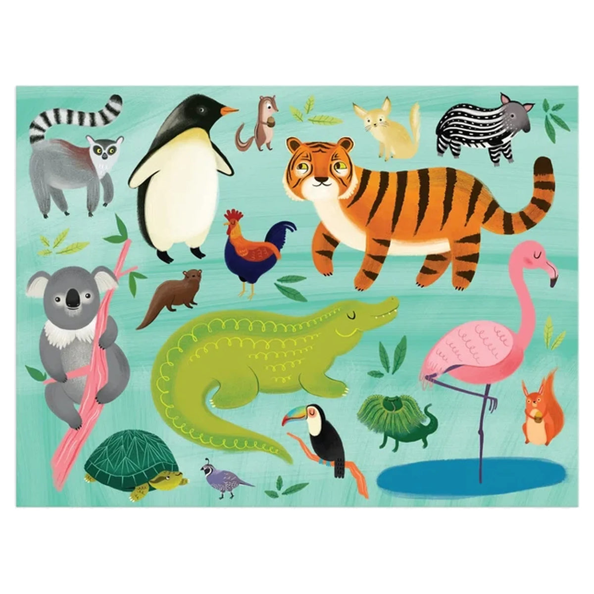 Animals Of The World Puzzle To Go