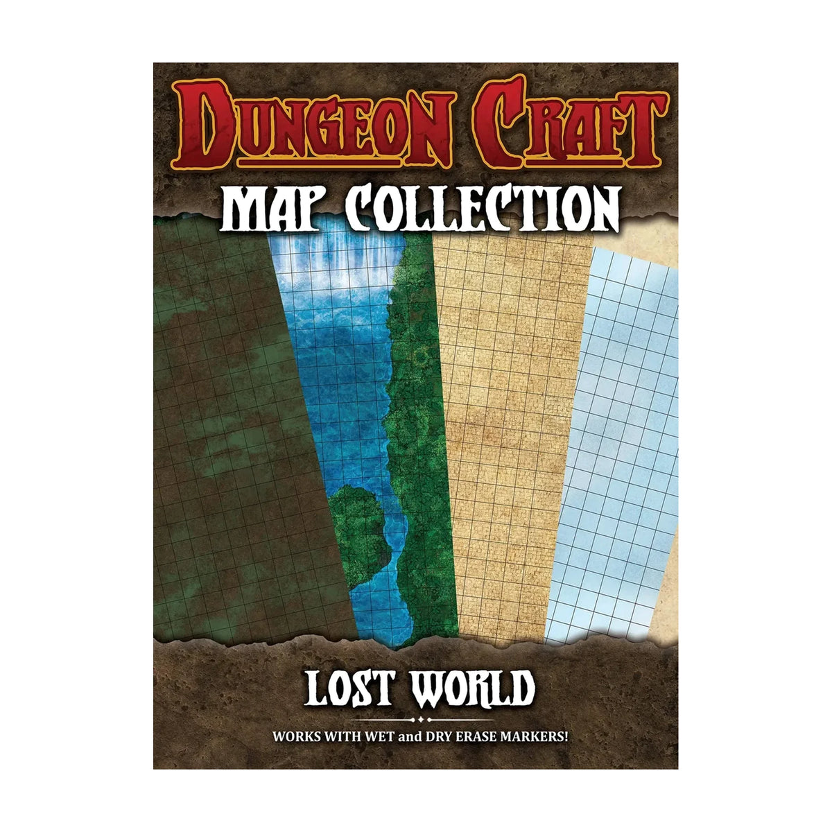 BattleMap - Lost World 4-Map Pack