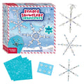 Beaded Snowflake Ornaments – Holiday Diy Craft For Kids