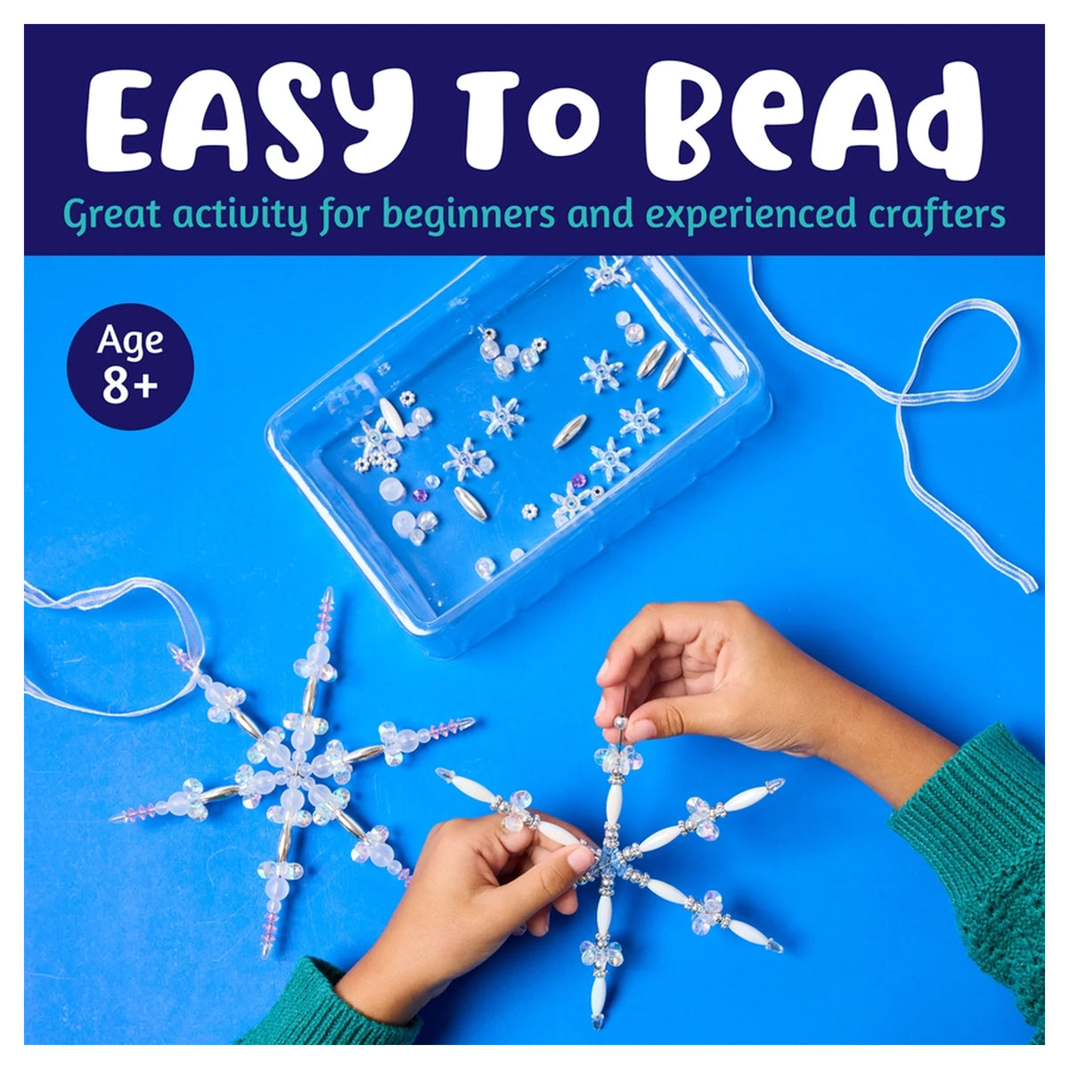 Beaded Snowflake Ornaments – Holiday Diy Craft For Kids
