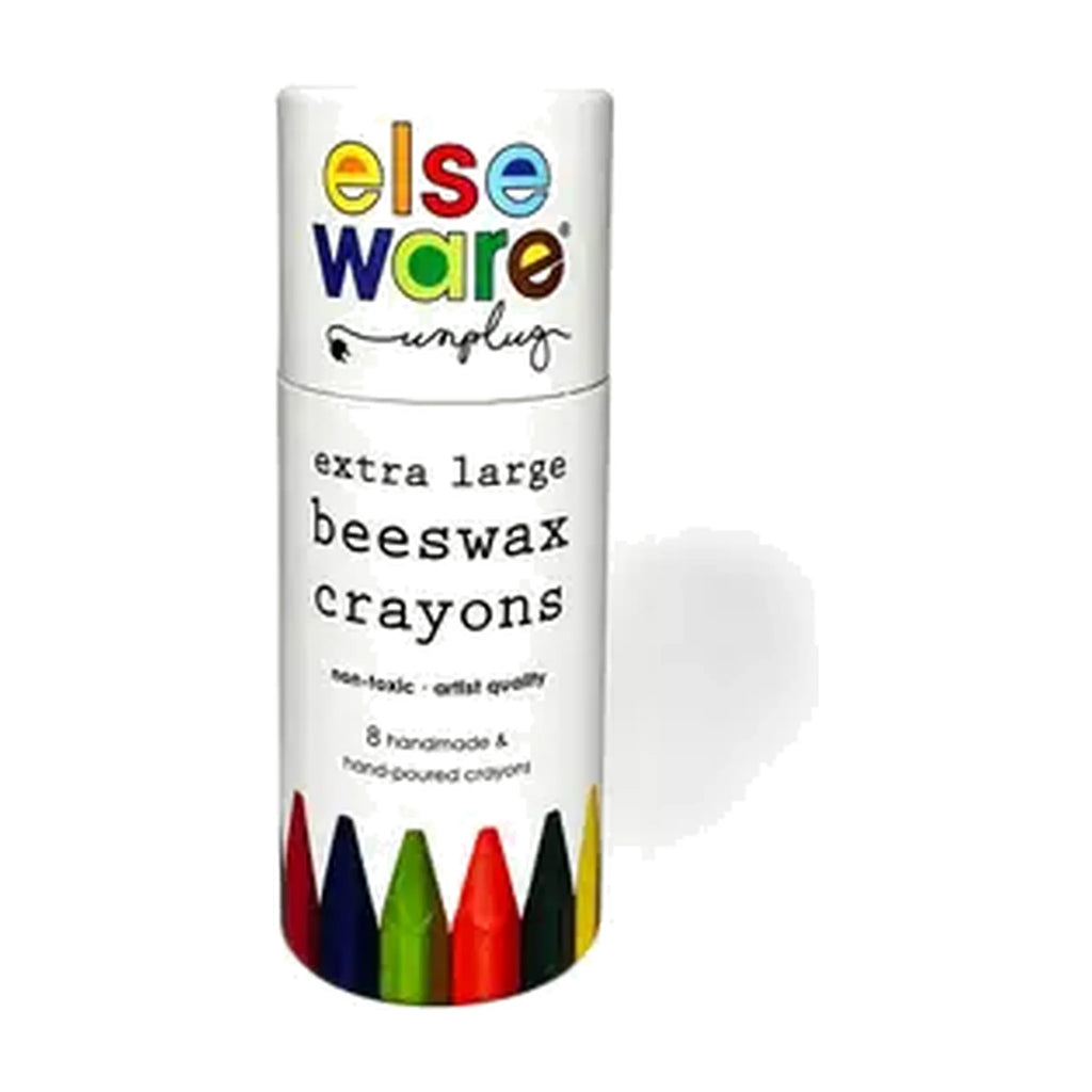 Beeswax Crayons - Extra Large - 8 Natural & Non-Toxic Colors