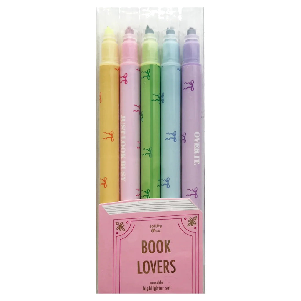 Book Club Erasable Highlighter Set