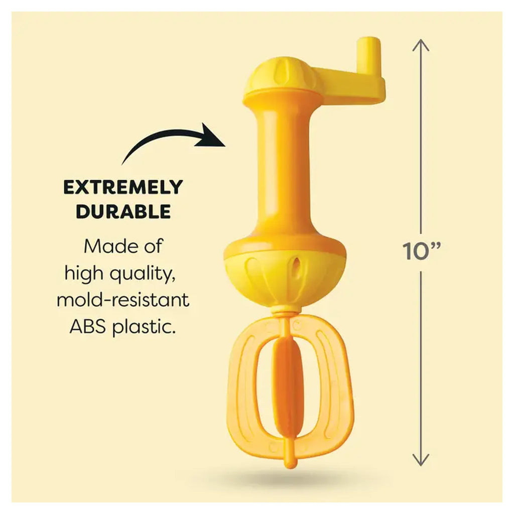Bubble Bath Whisk in Yellow