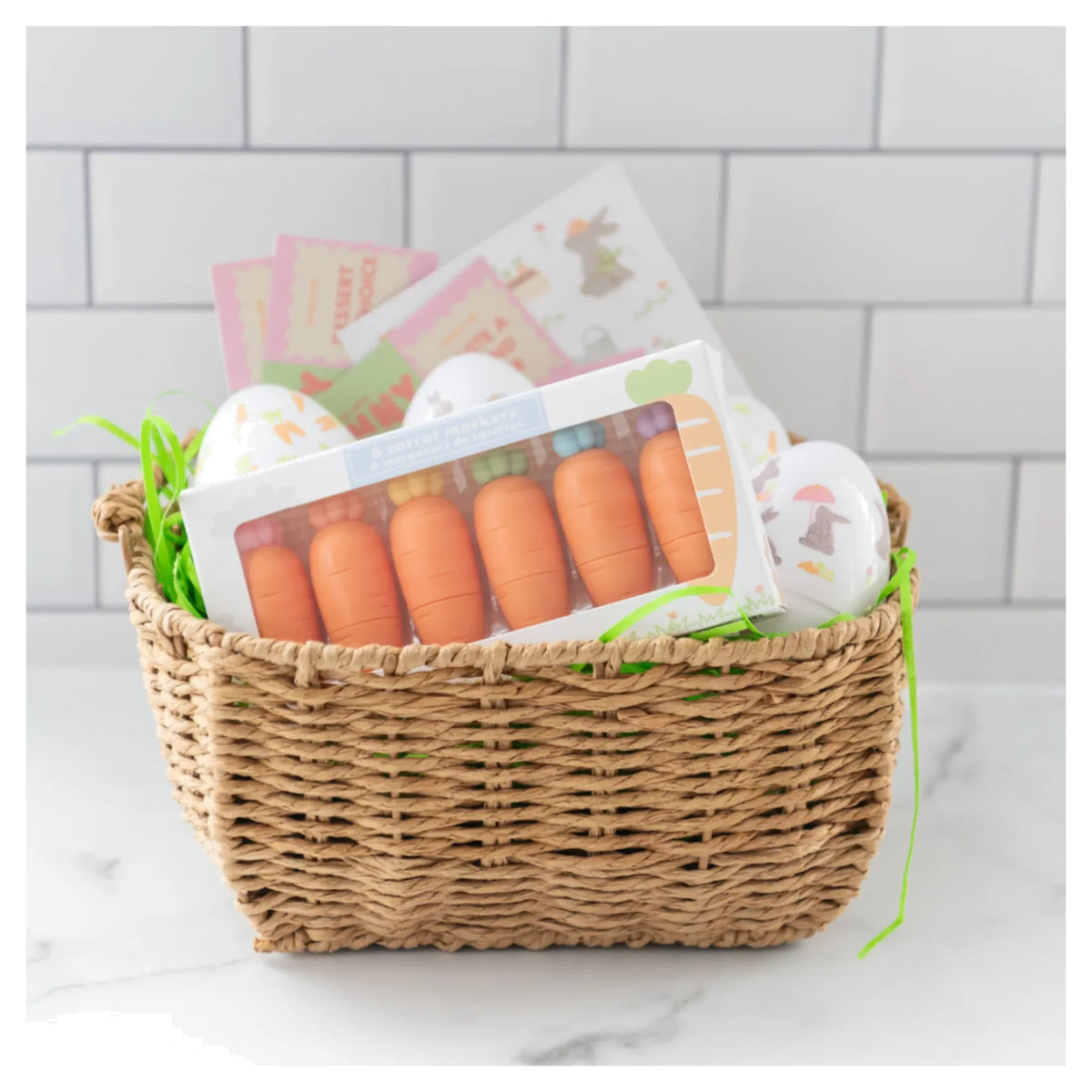 Bunnies In The Garden Carrot Marker Set