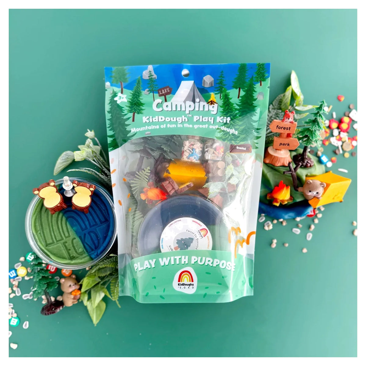 Camping KidDough Play Kit