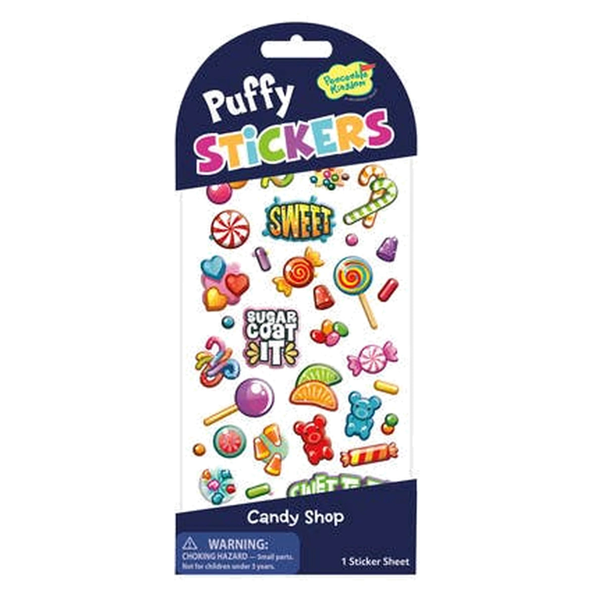 Candy Puffy Stickers
