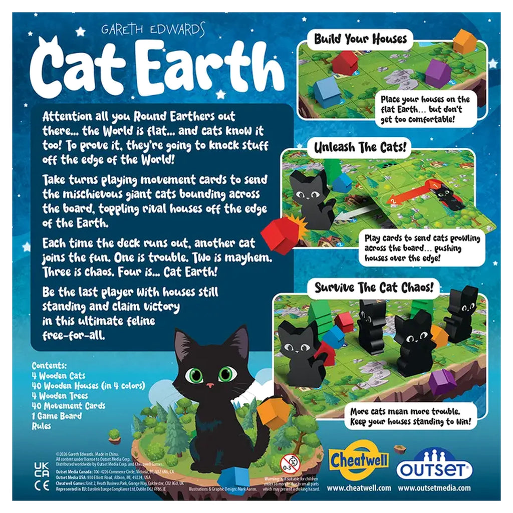 Cat Earth: Where Cats Cause Cat astrophic Drop Offs