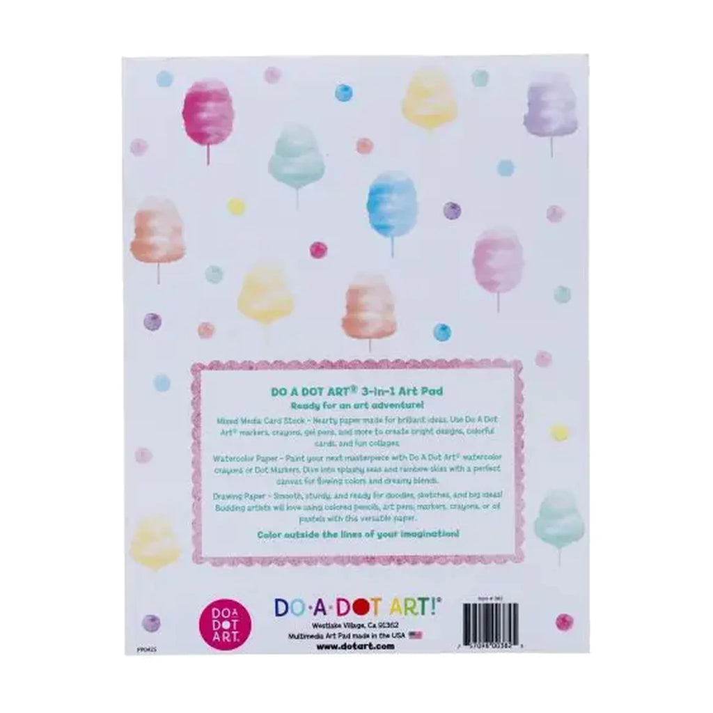 Cotton Candy Multimedia Art Pad