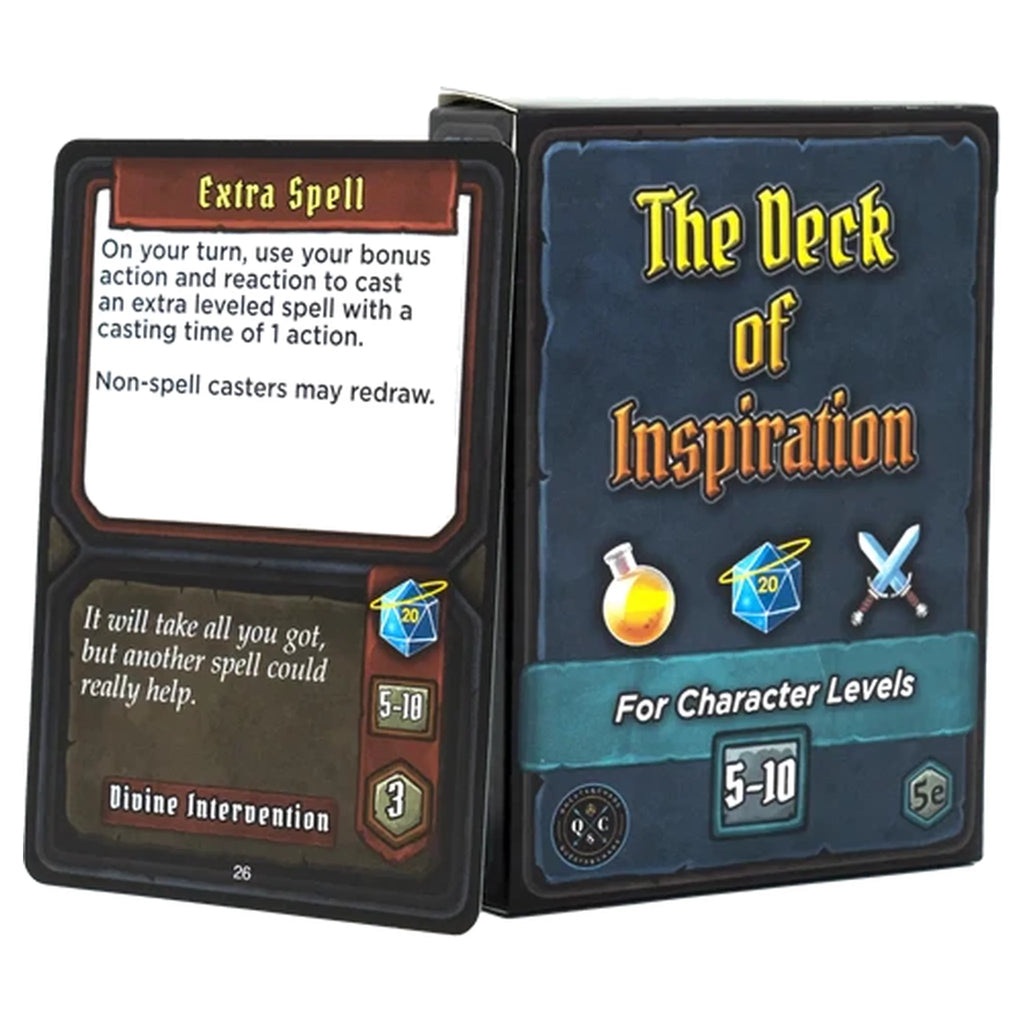 Deck of Inspiration: Lvl 5-10