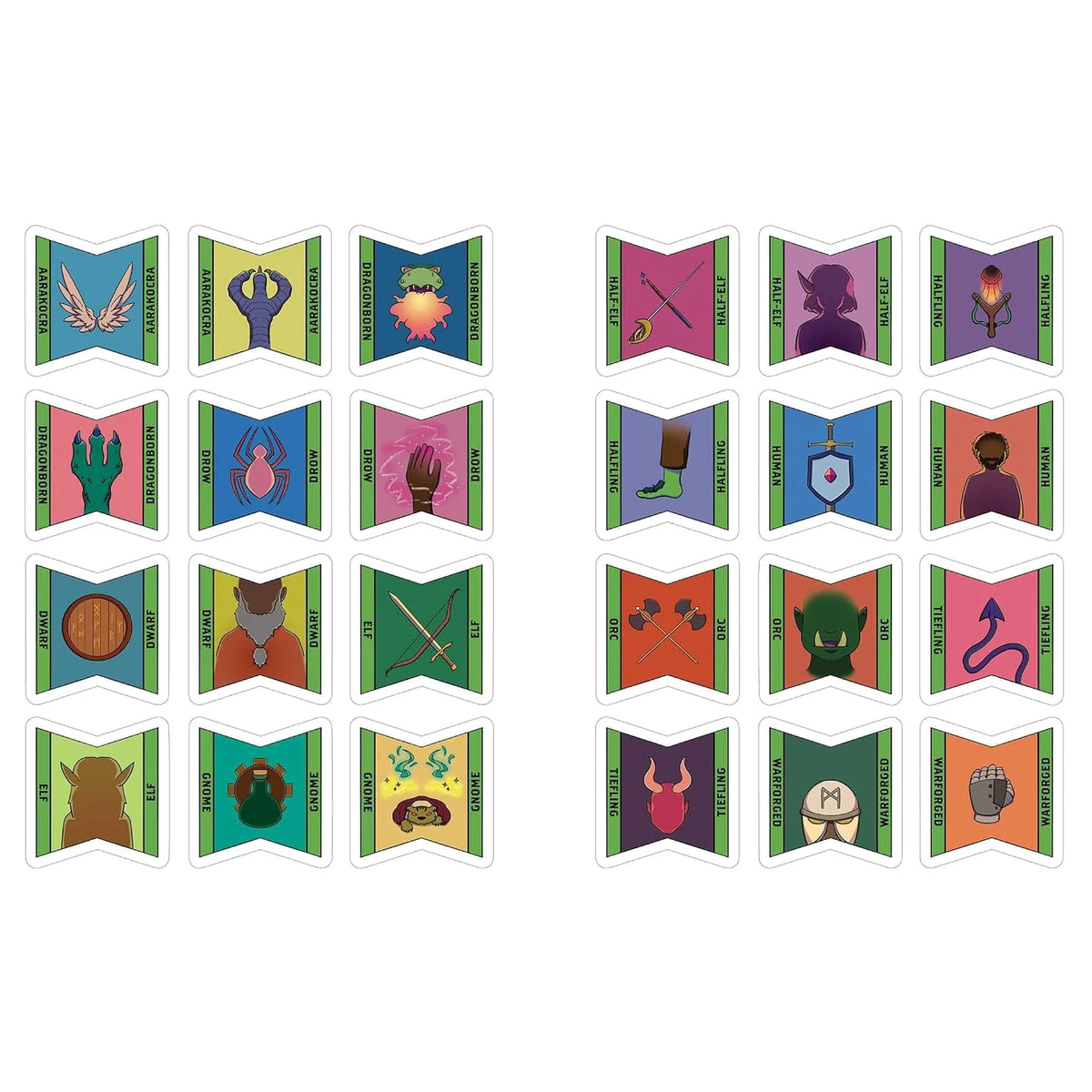 Düngeonmeister RPG Sticker Book by Jef Aldrich