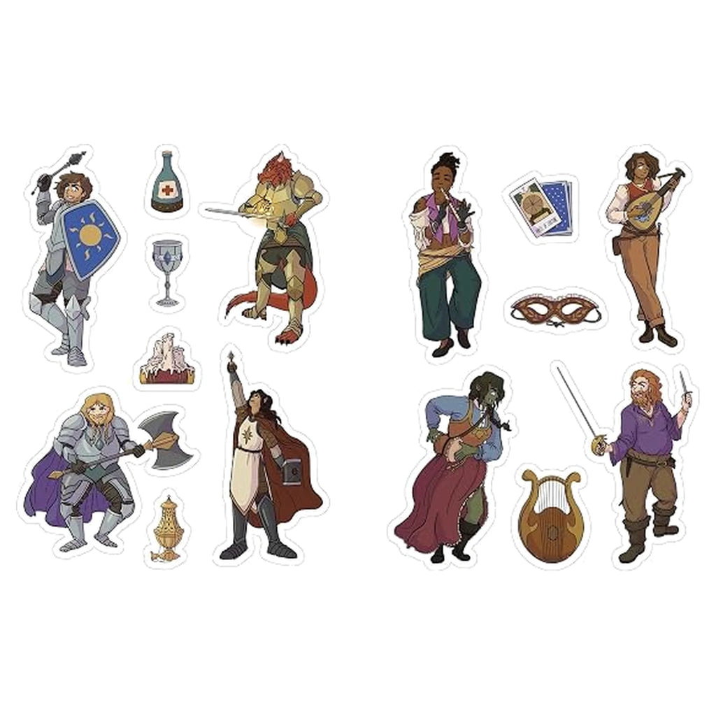 Düngeonmeister RPG Sticker Book by Jef Aldrich