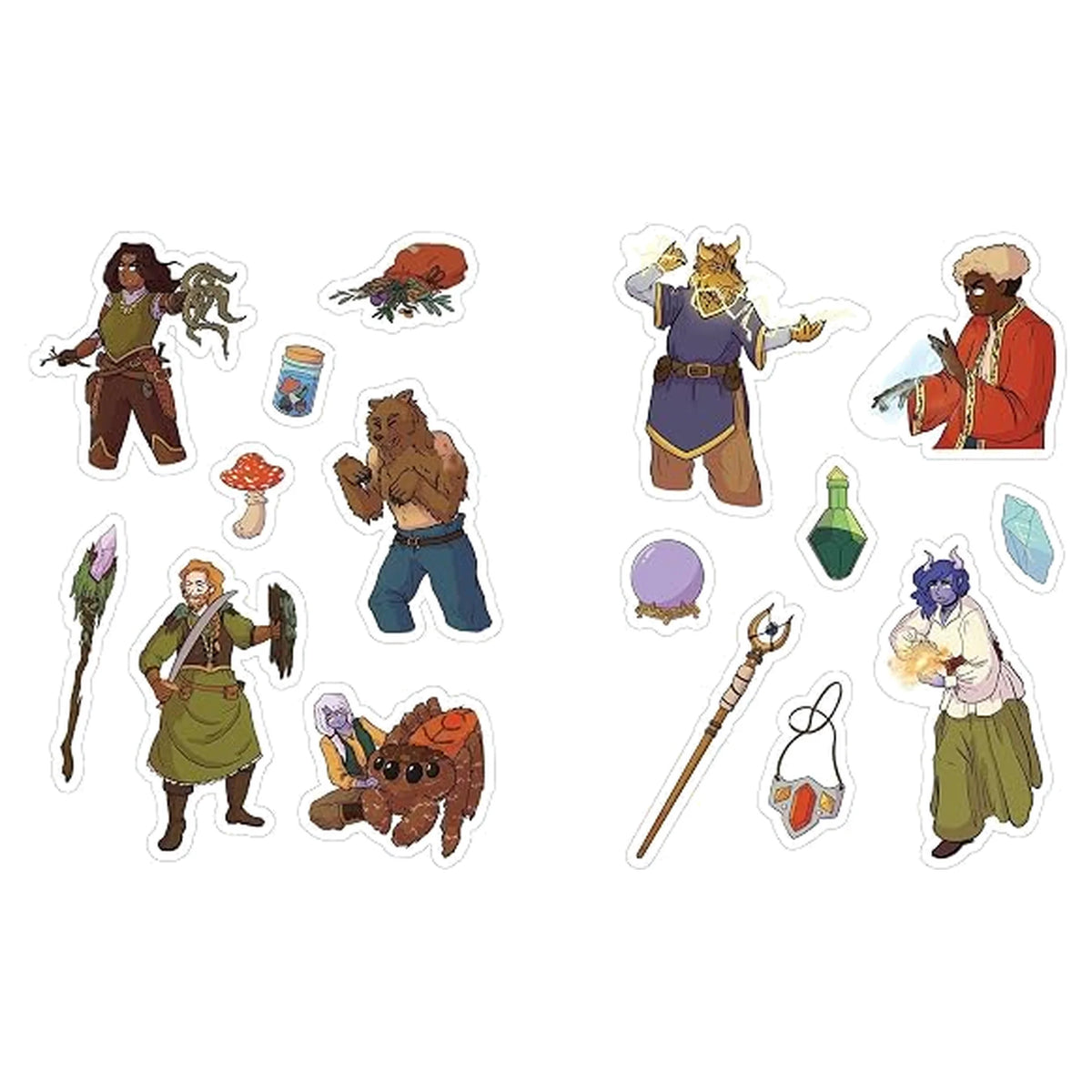 Düngeonmeister RPG Sticker Book by Jef Aldrich