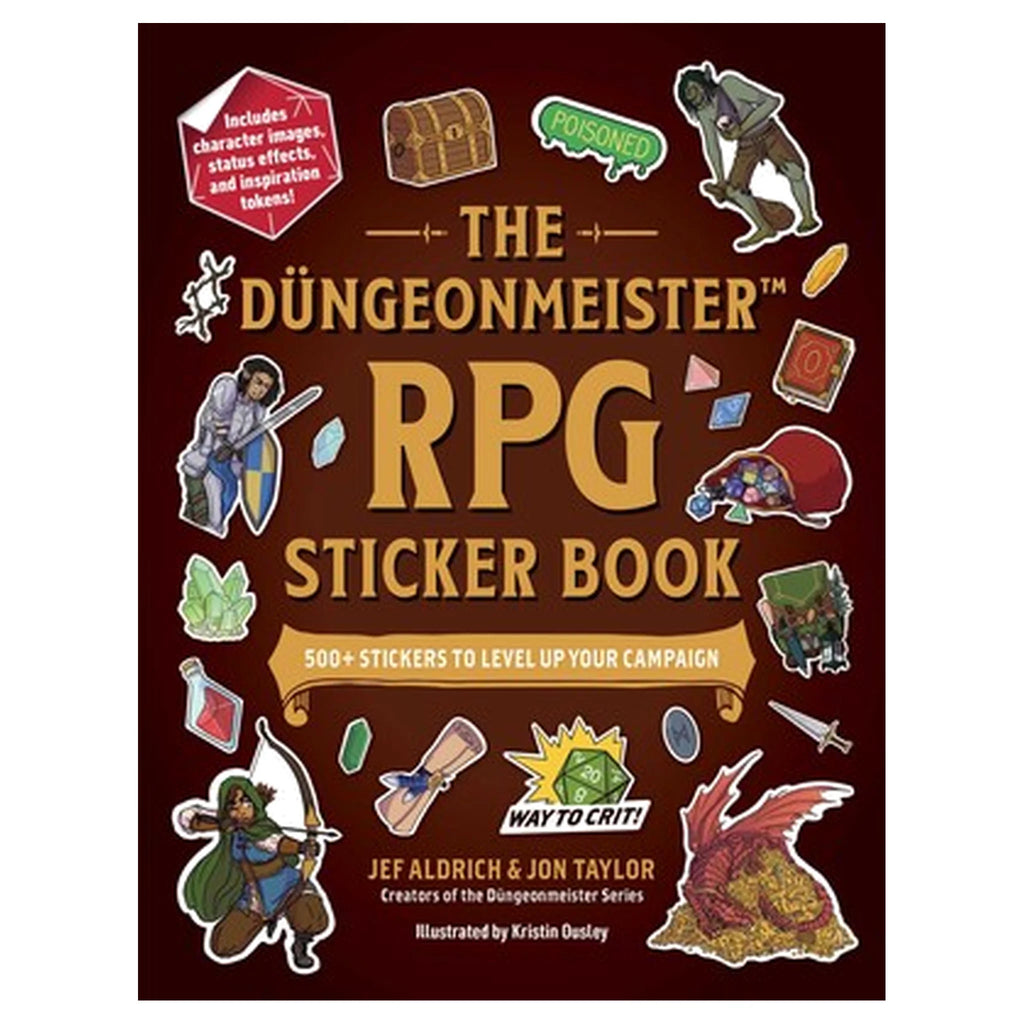 Düngeonmeister RPG Sticker Book by Jef Aldrich