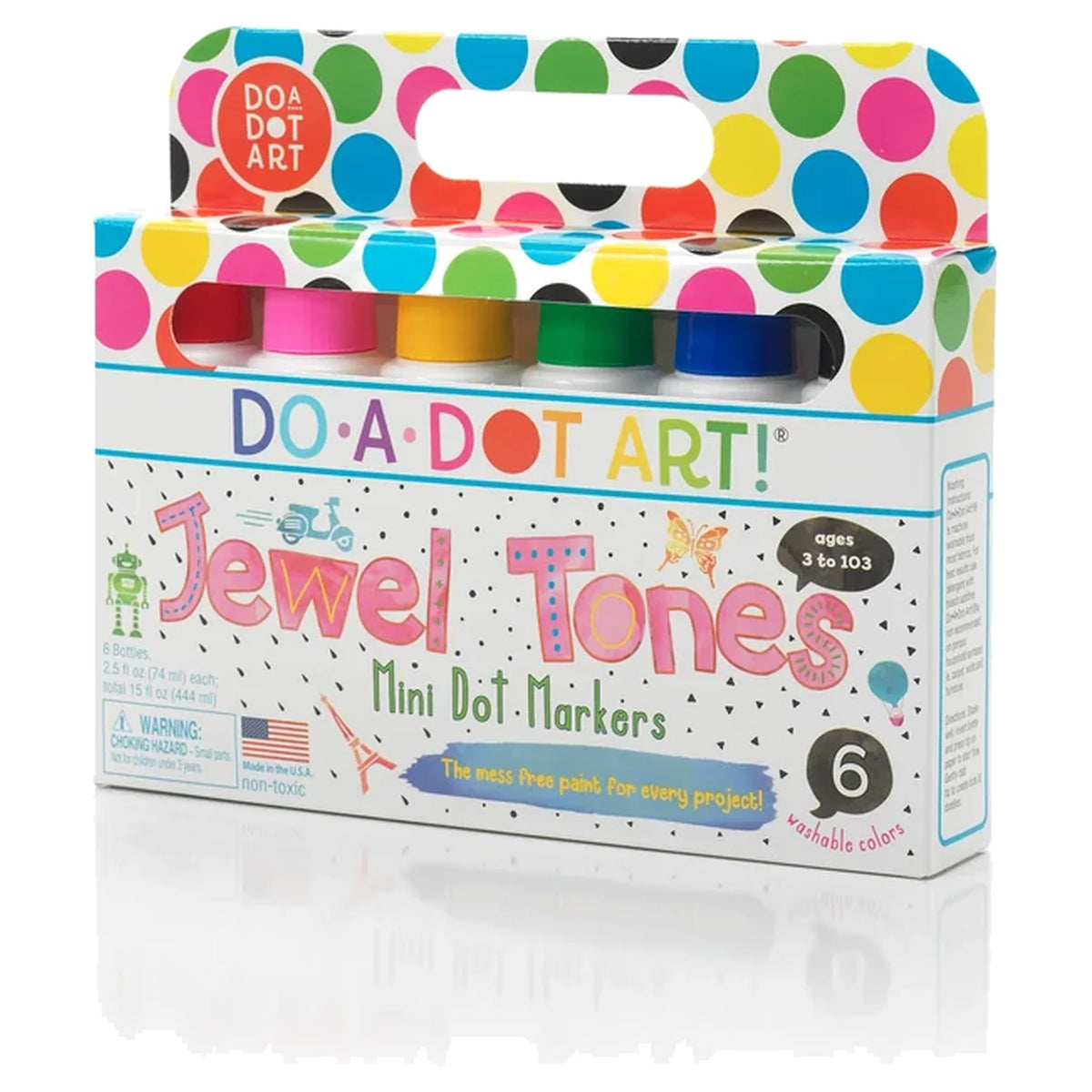 Do-A-Dot Art Do A Dot Markers 6pk Mini Jewel