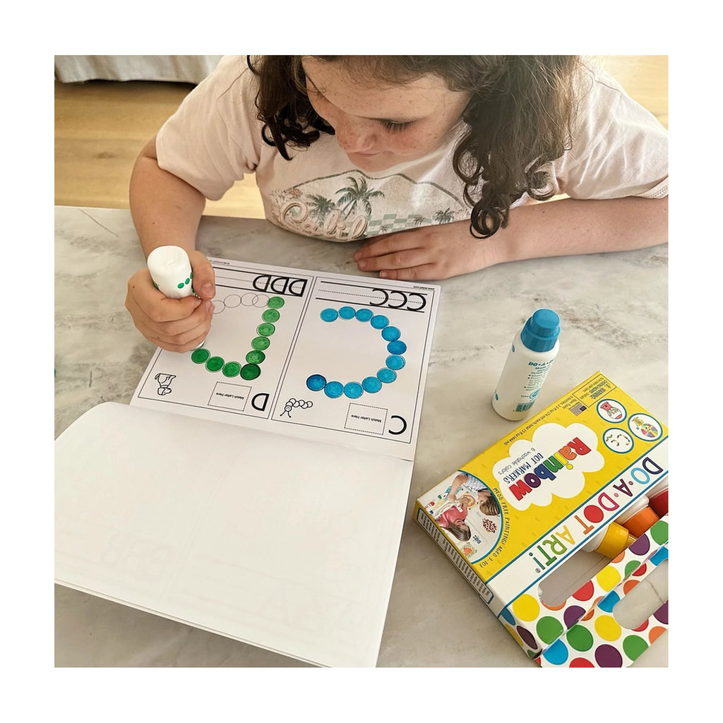 Do A Dot Art! Rainbow Dot Markers – Made in USA - Set of 6