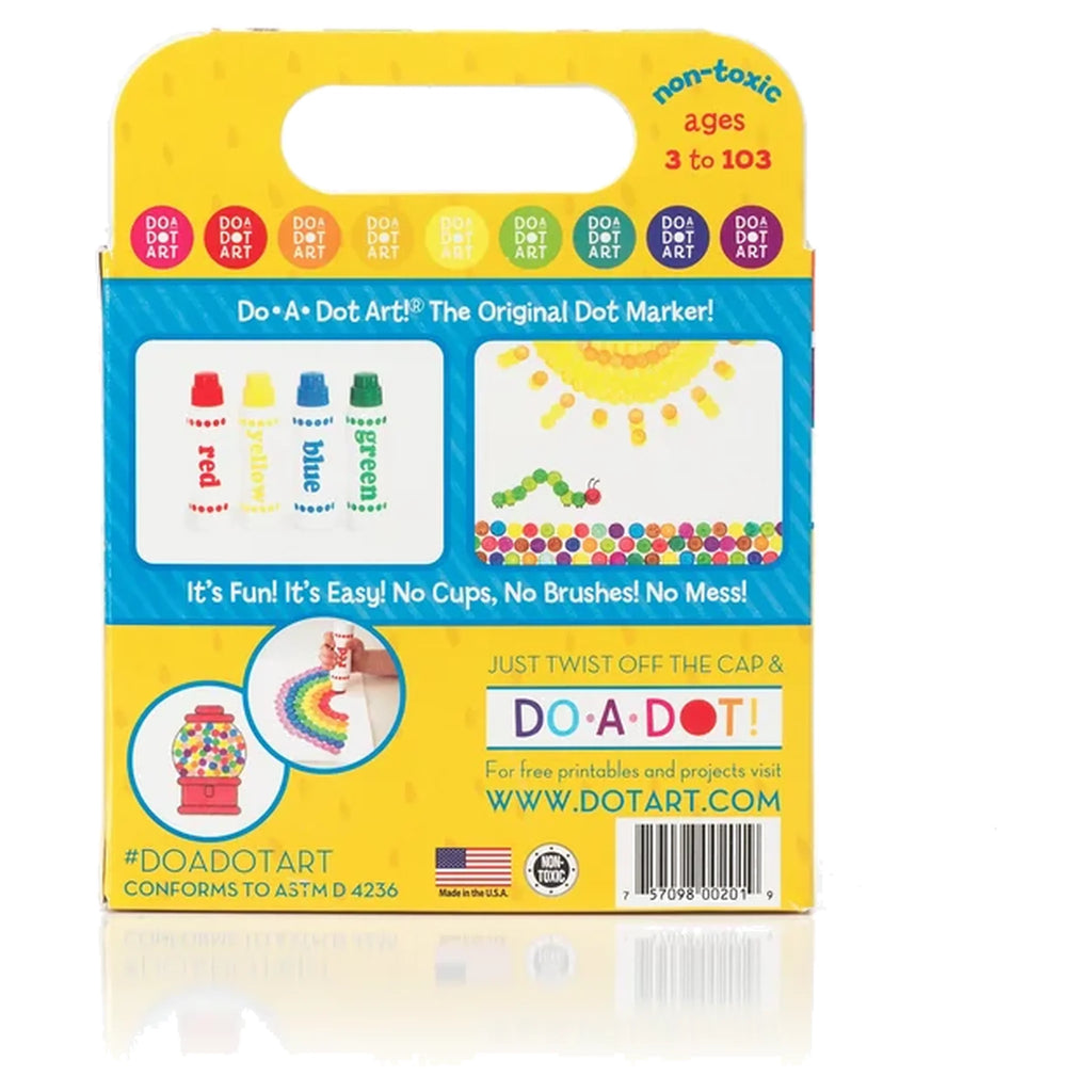 Do A Dot Art! Rainbow Dot Markers - Set of 4- Made in USA