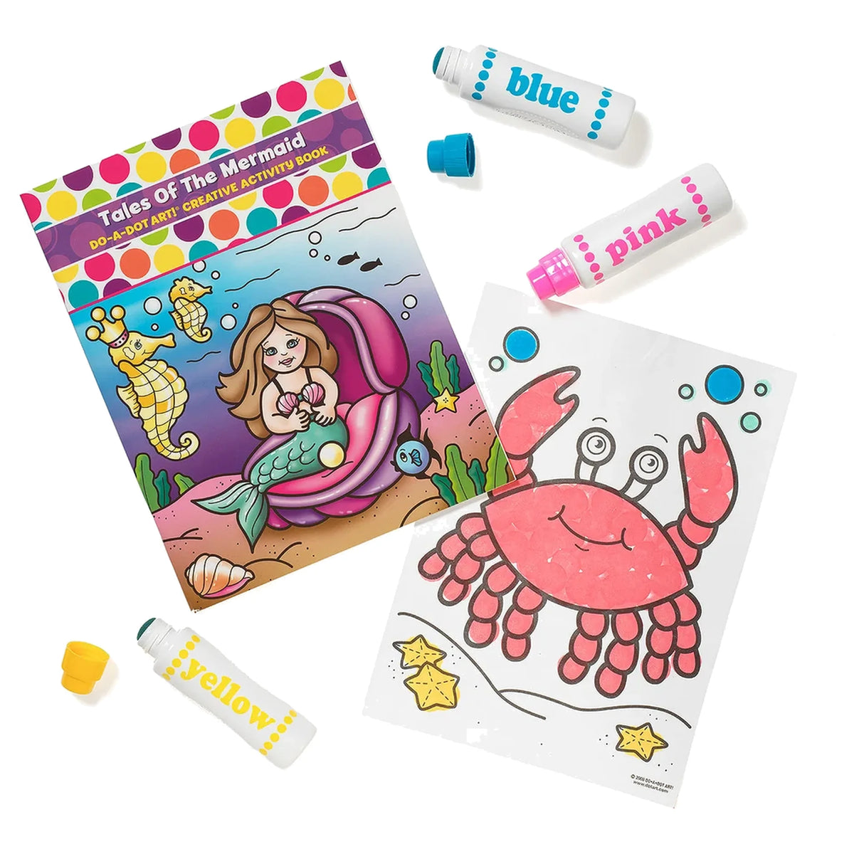 Do•A•DOT Art!TM Tale of the Mermaids Creative Activity Book