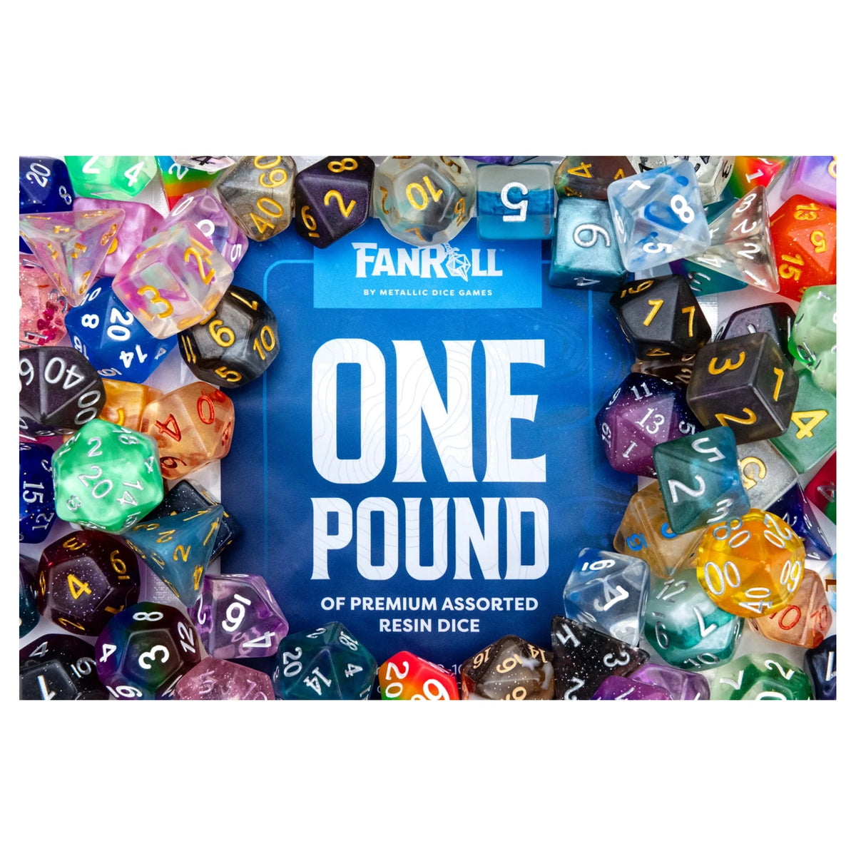 Dozens of Dice!  One POUND of Loose Dice Assortment!