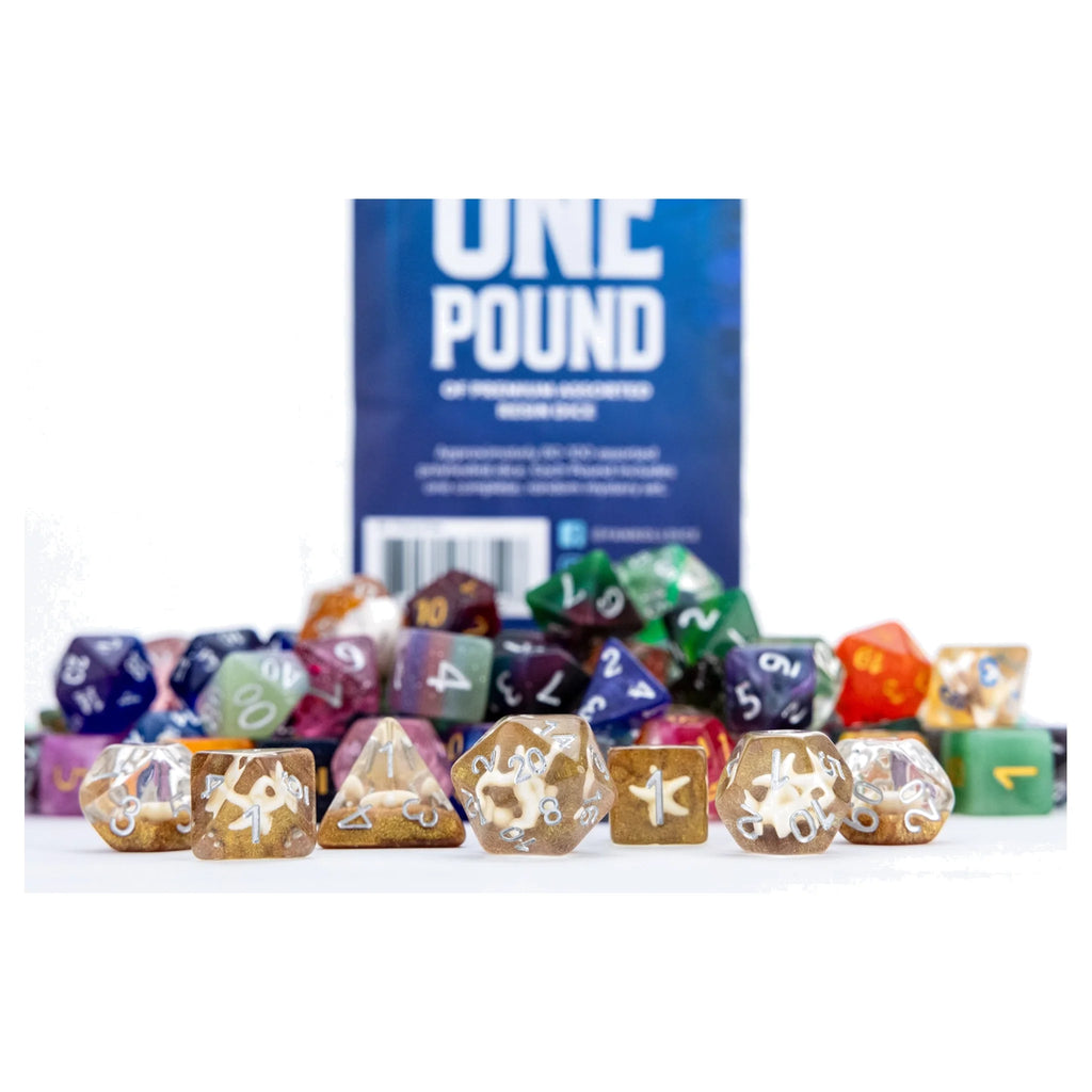 Dozens of Dice!  One POUND of Loose Dice Assortment!