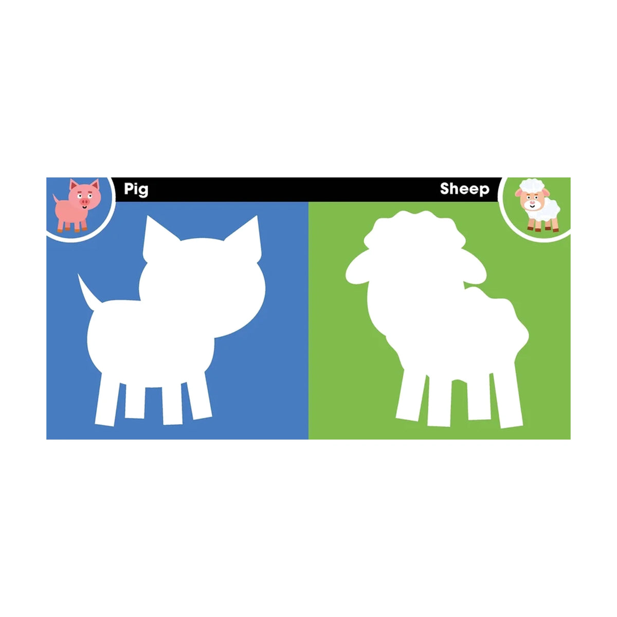 First Sticker Art: Farm Animals