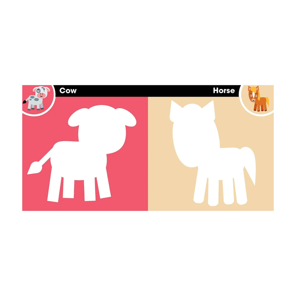 First Sticker Art: Farm Animals
