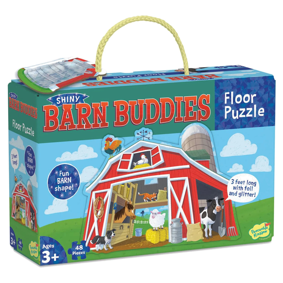 Floor Puzzle: Barn Buddies